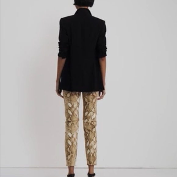 NWT Lauren Ralph Laure Women’s Snakeprint High-Rise Skinny Ankle Jeans Sz 8 - Picture 8 of 12